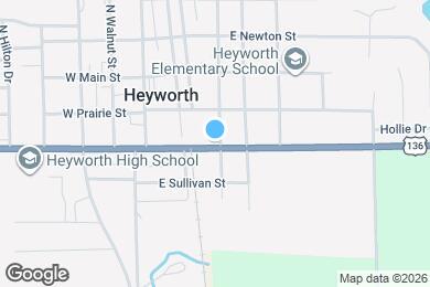 Map image of the property - 207 S Poland St
