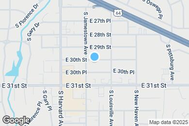 Map image of the property - 3516 E 30th St