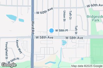 Map image of the property - Arvada Court Apartments