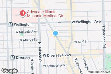 Map image of the property - 2886 N Clark St