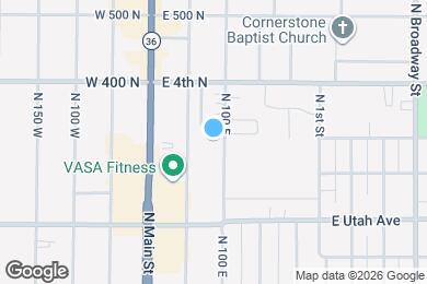 Map image of the property - 311 N 100 E
