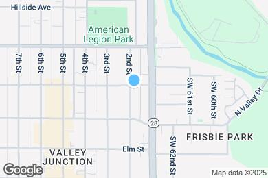 Map image of the property - 441 2nd St