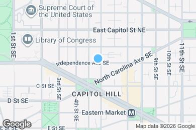 Map image of the property - 519 Independence Ave SE