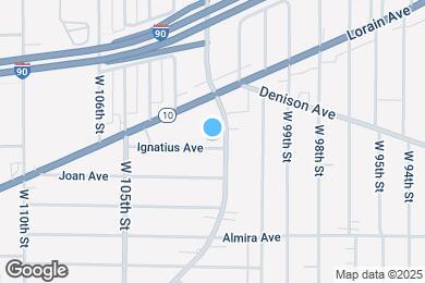Map image of the property - 3222 West Blvd