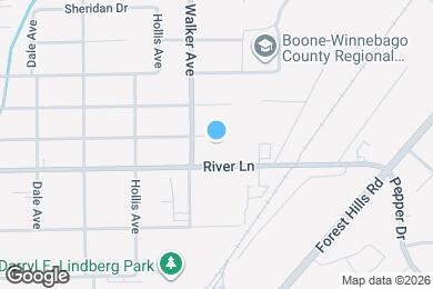 Map image of the property - 907 Merrill Ave