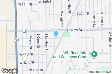 Map image of the property - 124 West 39th Street