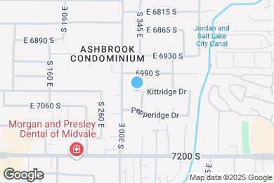 Map image of the property - 7032 S Tremont Way