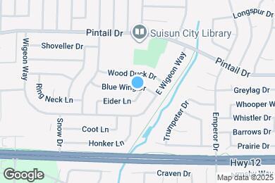 Map image of the property - 525 Blue Wing Dr