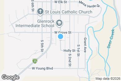 Map image of the property - 728 S 3rd St