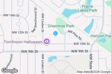 Map image of the property - 2001 NW Hickory Ln