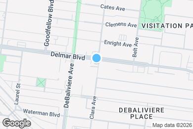 Map image of the property - 627 Clara Ave