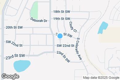 Map image of the property - 2153 S Custer Ave