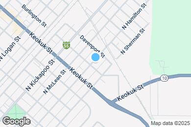 Map image of the property - 806 N Hamilton St