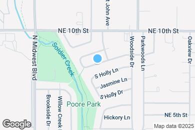 Map image of the property - 1008 Locust Dr