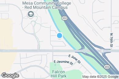 Map image of the property - 7244 E Kramer St