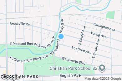 Map image of the property - 4209 E Pleasant Run Pkwy S Dr