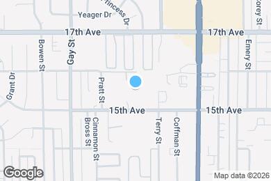 Map image of the property - Fields on 15th