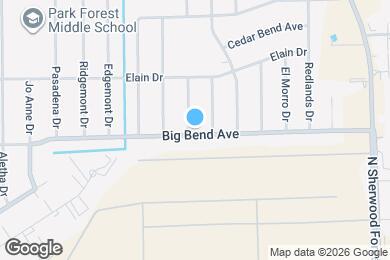 Map image of the property - 3402 Pioneer Dr