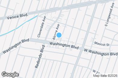 Map image of the property - 1861 S Sycamore Ave