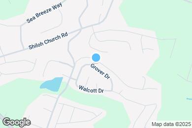 Map image of the property - 651 Grover Dr