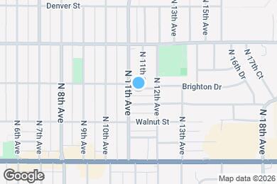 Map image of the property - 1134 Brighton St