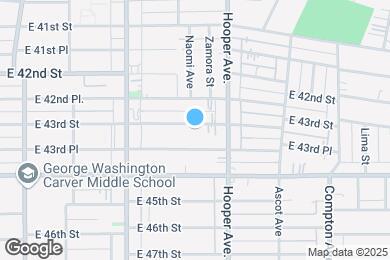 Map image of the property - 1220 E 43rd St