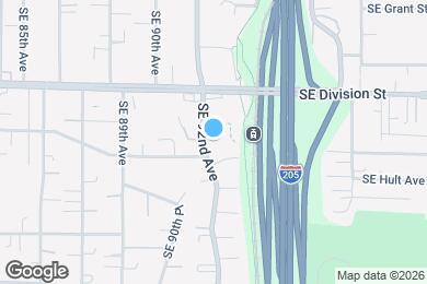 Map image of the property - 2626 SE 92nd Ave