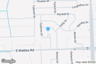 Map image of the property - 4162 Cypress Dr