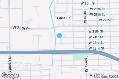 Map image of the property - 1980 W 24th St