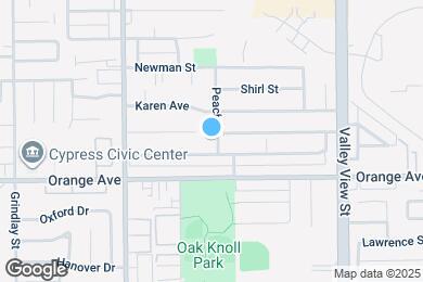 Map image of the property - 9421 Peach St