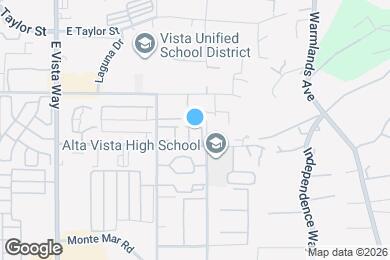 Map image of the property - 1370 Palomar Pl