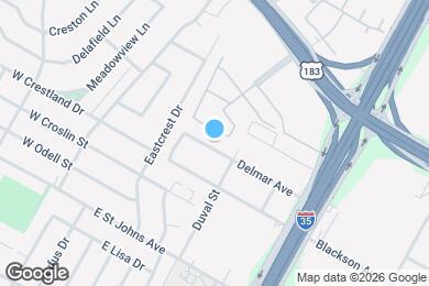 Map image of the property - 400 Delmar Ave