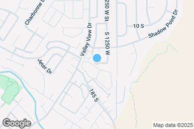 Map image of the property - 1277 W Las Hurdes Dr