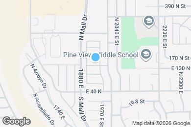 Map image of the property - 210 N Mall Dr