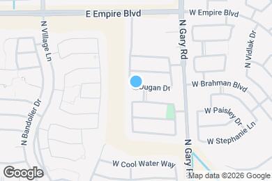 Map image of the property - 1809 W Dugan Dr