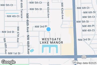 Map image of the property - 4300 NW 3rd Ct