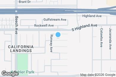 Map image of the property - 15576 Caravelle Ave