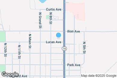 Map image of the property - 715 Lucas Ave