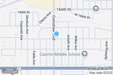 Map image of the property - College Manor