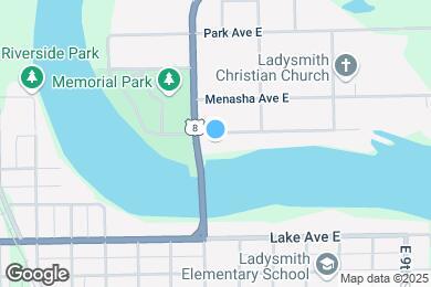 Map image of the property - 310 River Ave E