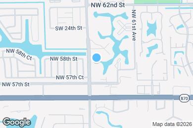 Map image of the property - 5750 NW 64th Ave