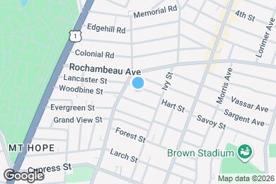 Map image of the property - 129 Lancaster St