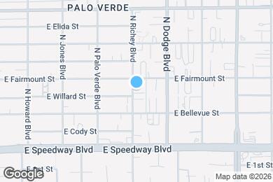 Map image of the property - 1310 N Richey Blvd