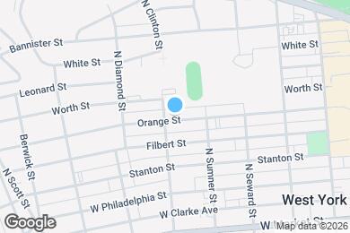 Map image of the property - 1741 Orange St