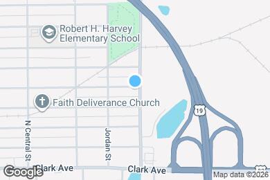 Map image of the property - 1520 E Society Ave