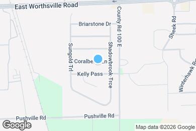 Map image of the property - 877 Coralberry Ln