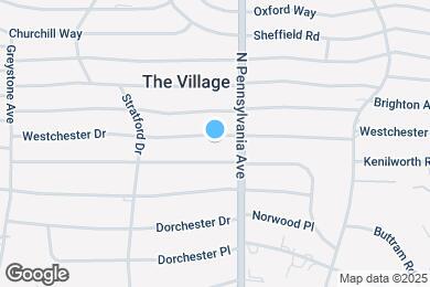 Map image of the property - 1708 Westchester Dr