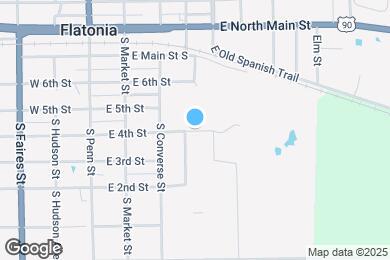 Map image of the property - 411 E 4th St