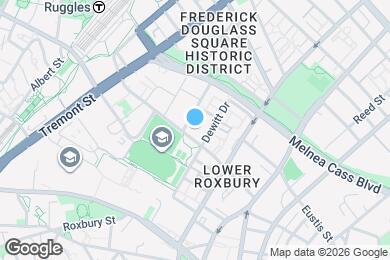 Map image of the property - 57 Ruggles St