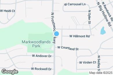 Map image of the property - 6104 N Frostwood Pkwy